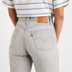 Levi’s 501 Original Cropped Jeans Light Grey Size 27